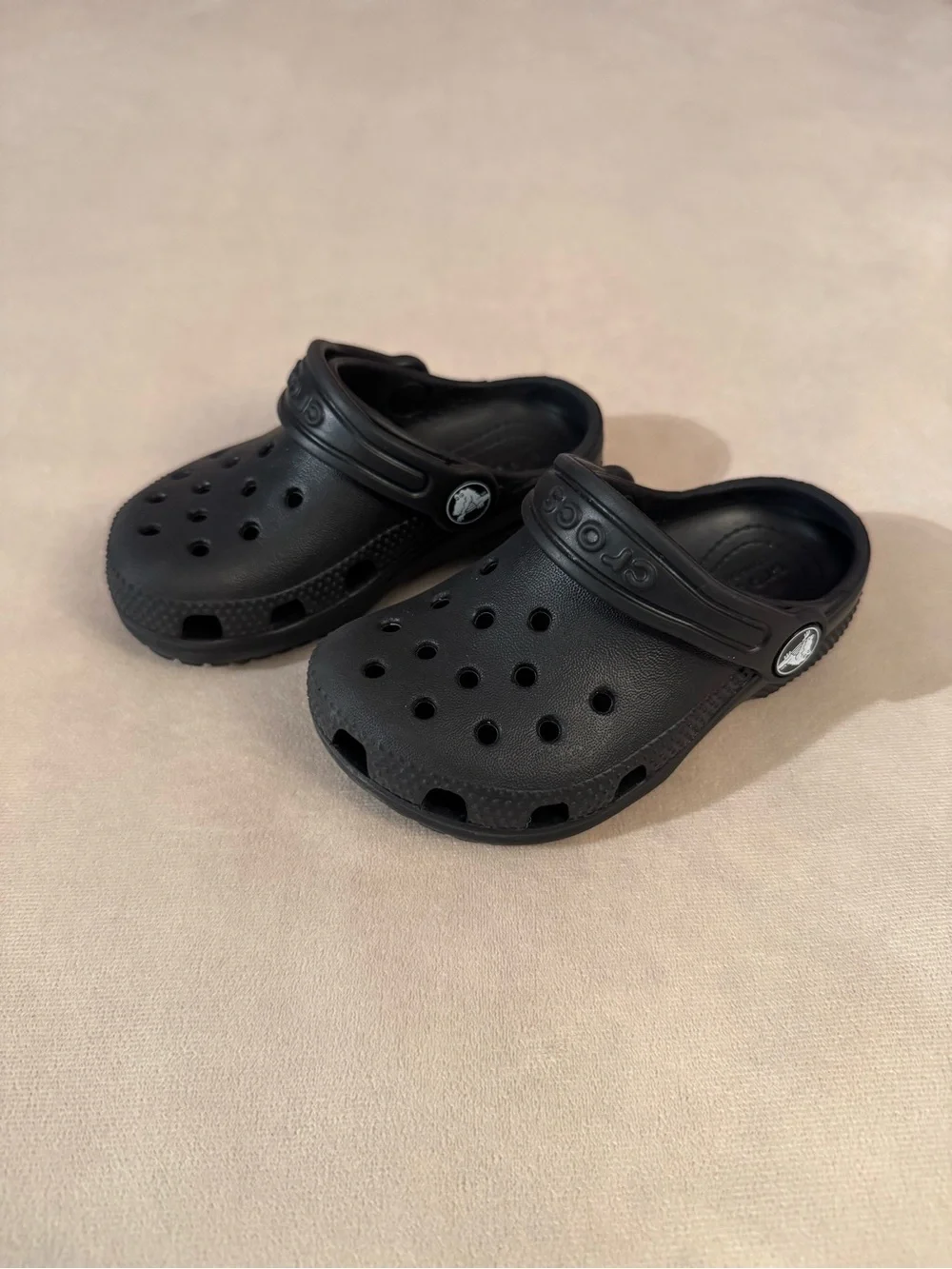 CROCS Kids Classic Clog in Black 8c